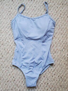 Sansha dance bodysuit size 4 in light blue